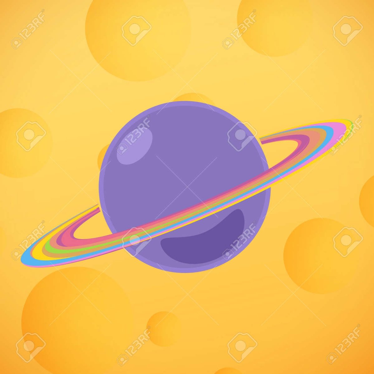 Планета Сатурн для детей