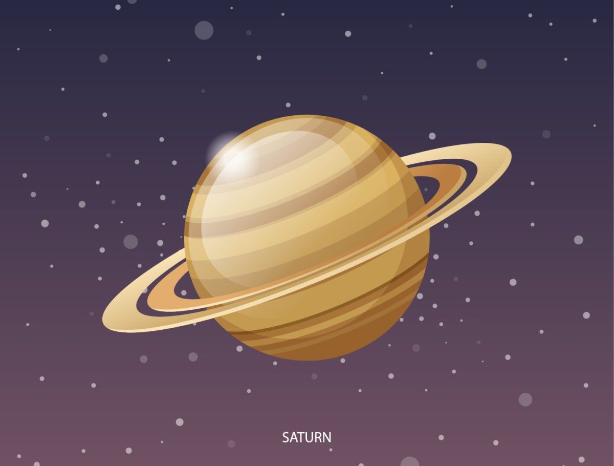 Сатурн анимация