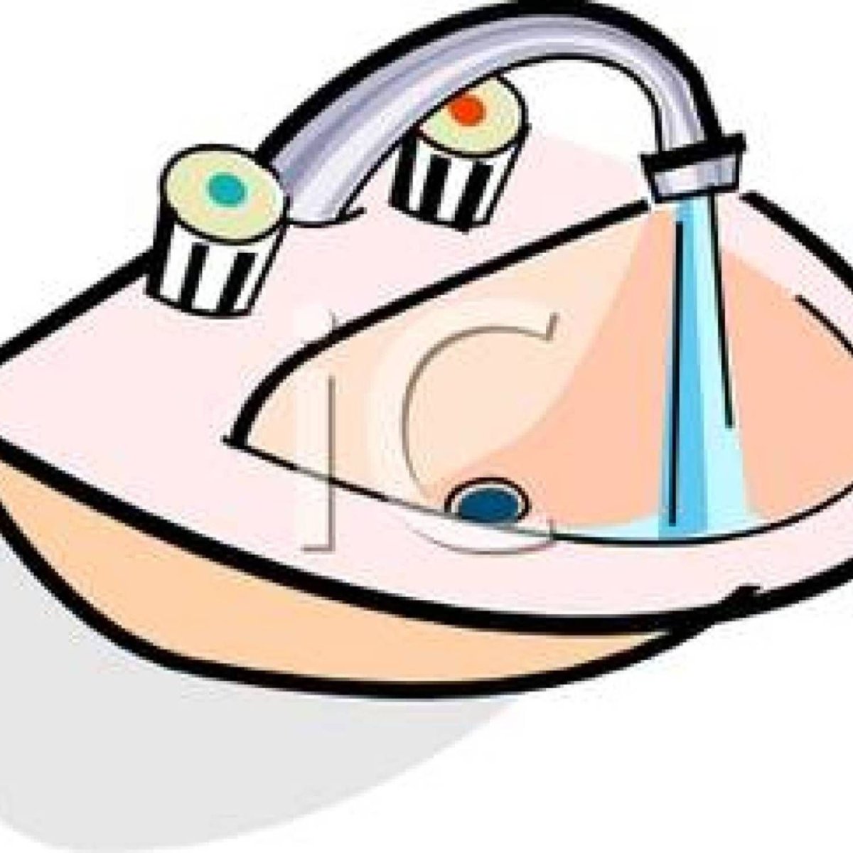 Умывальник схематично