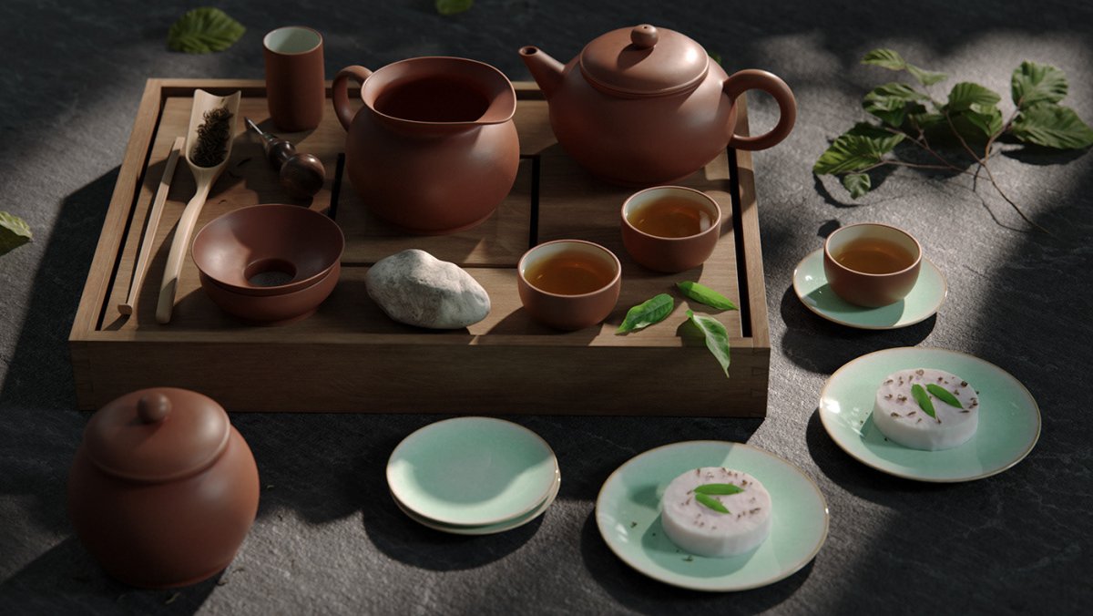 Древняя Япония чайная церемони