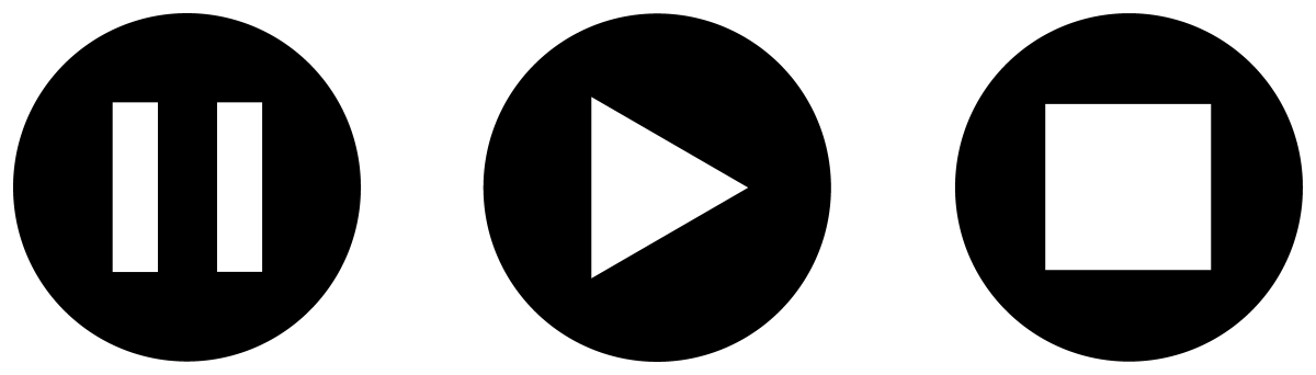 Пиктограмма пауза