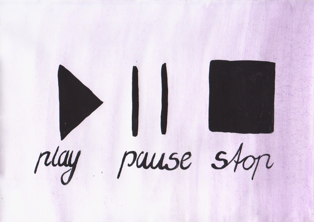 Пауза вперед назад