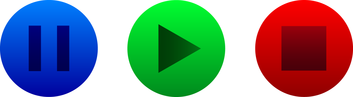 Кнопка плей пауза