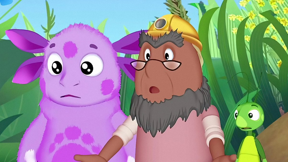 Лунтик испуганный