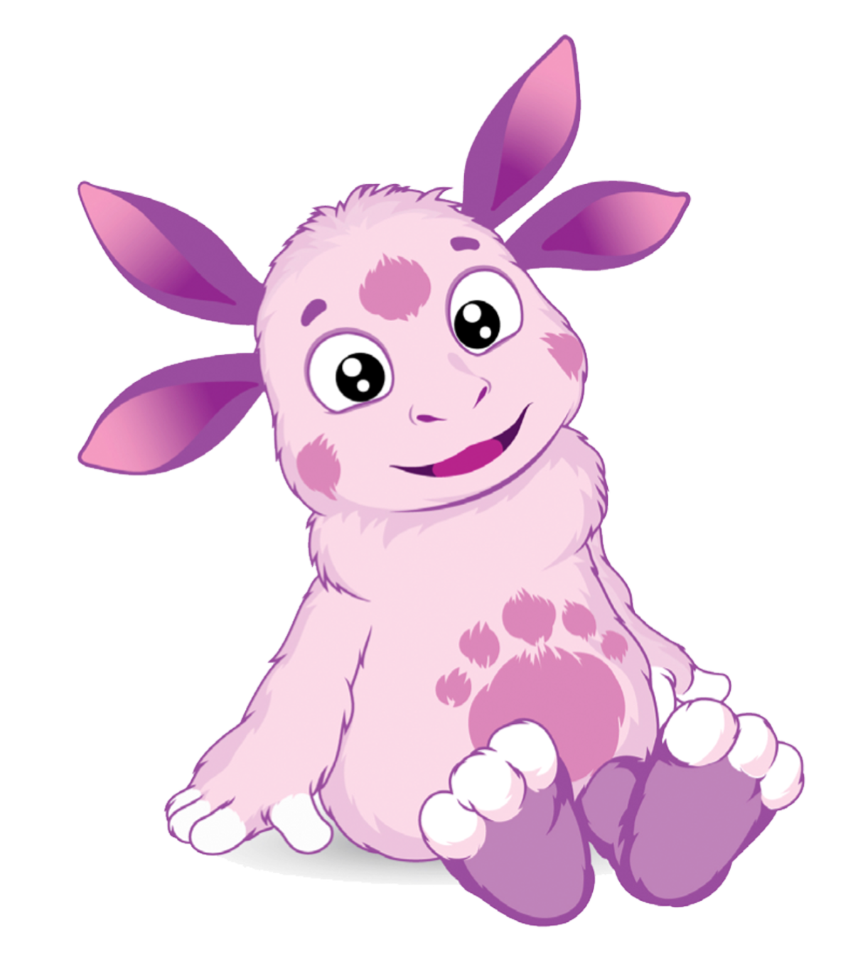 Лунтик картинки на белом фоне