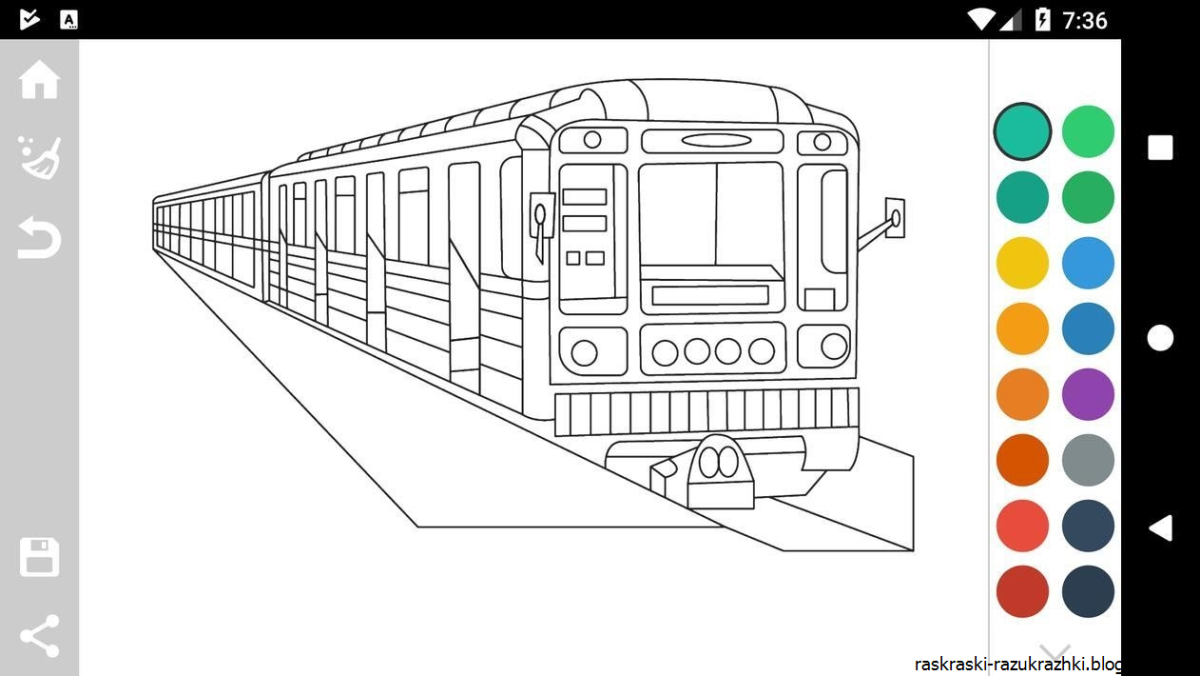 Метрополитен рисунок для детей
