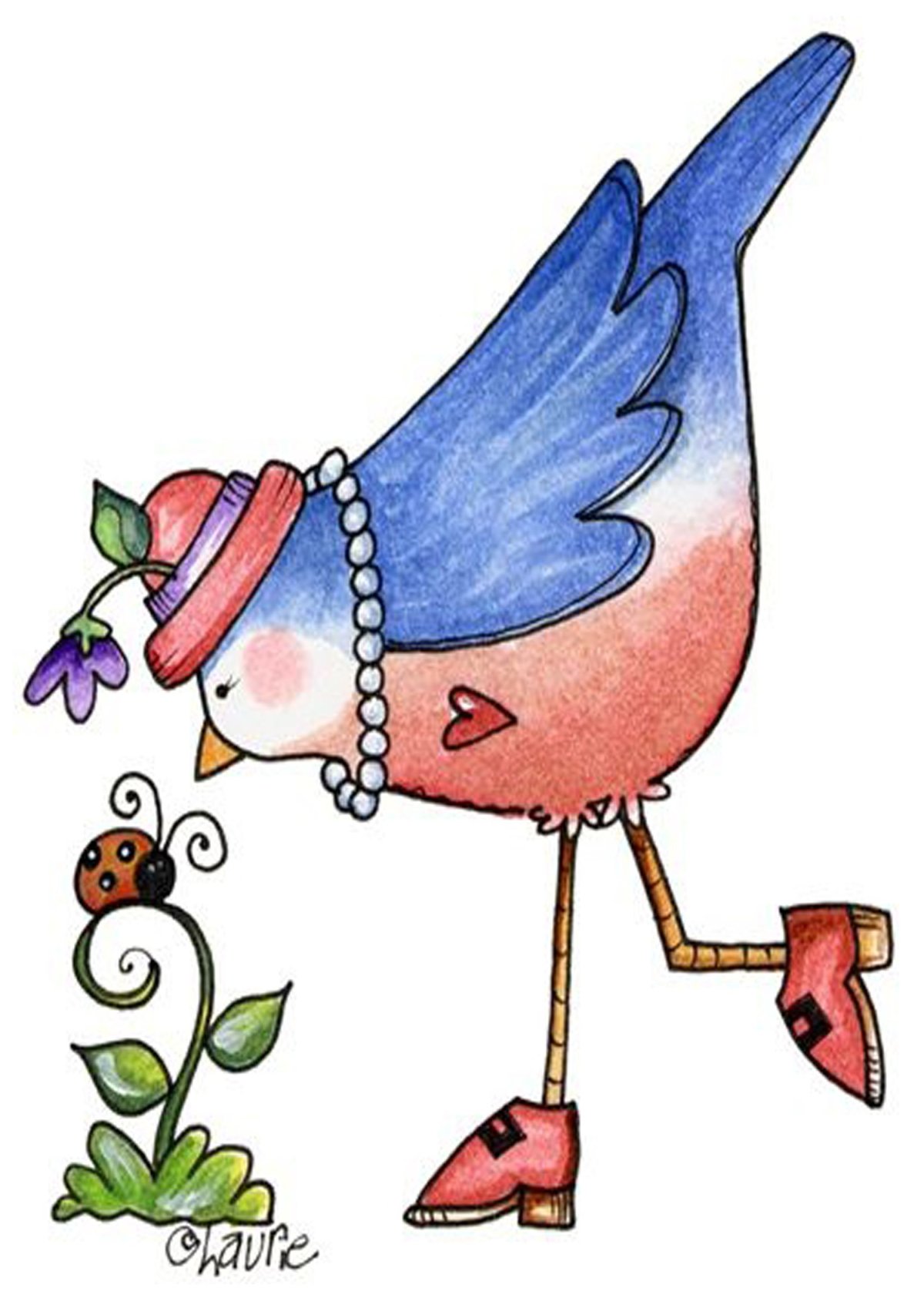 Веселые птички