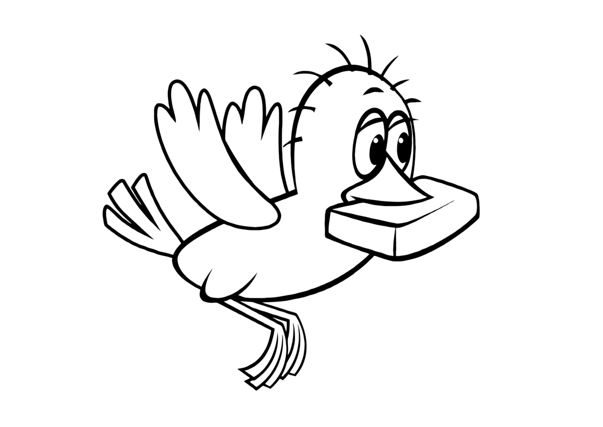 Герои Простоквашино Галчонок