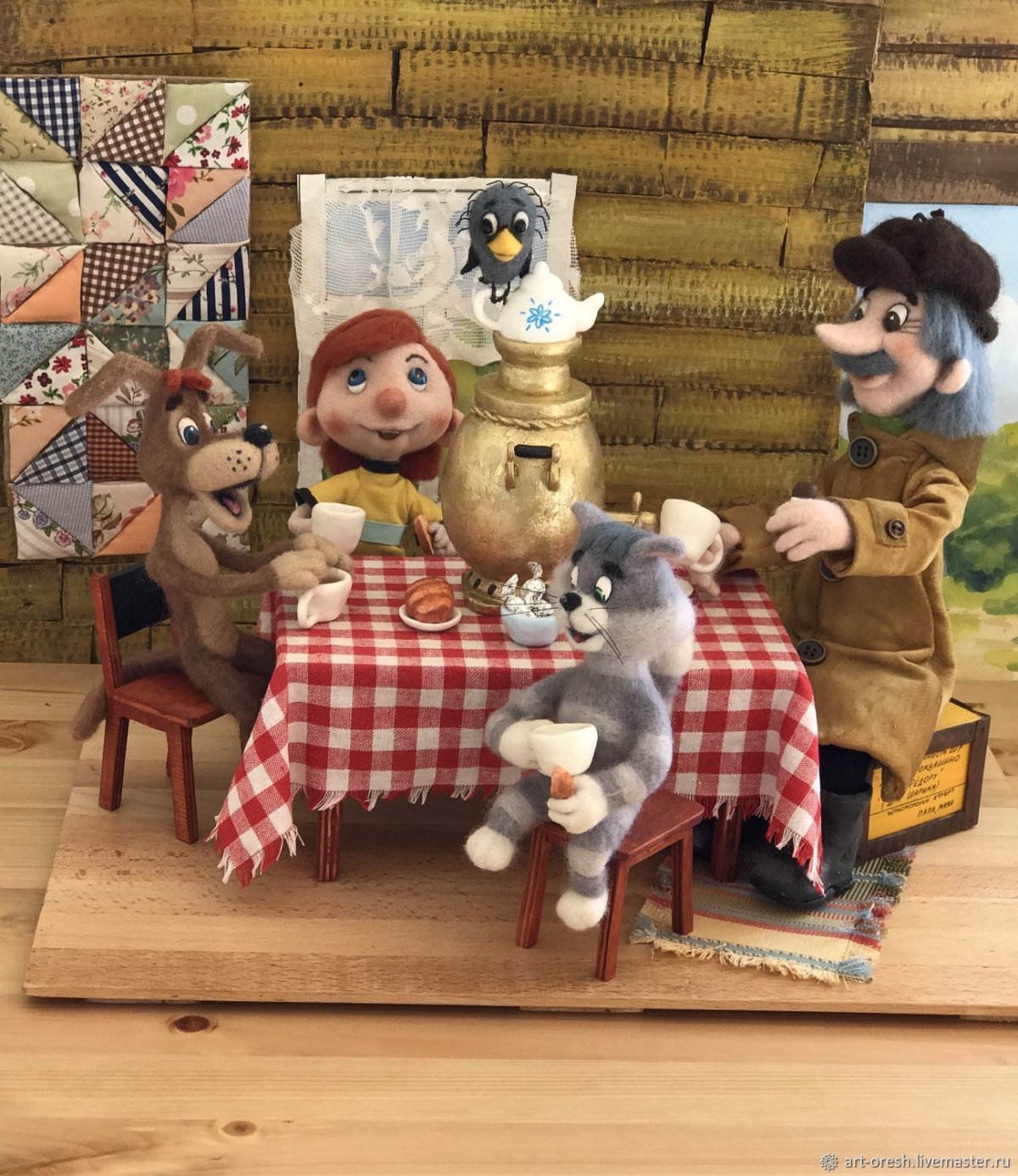 Трое из Простоквашино игрушки