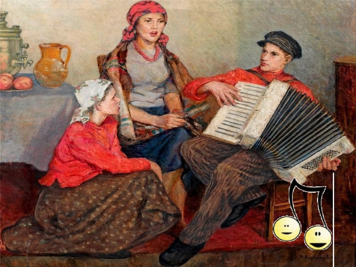 Аккордеон раскраска