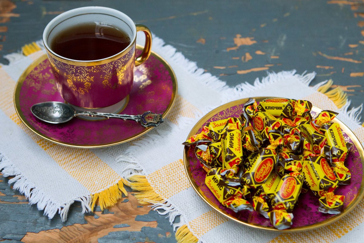 Вкусные конфеты к чаю