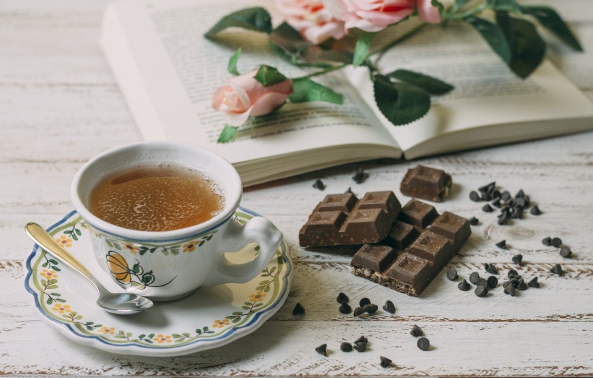 Красивое чаепитие