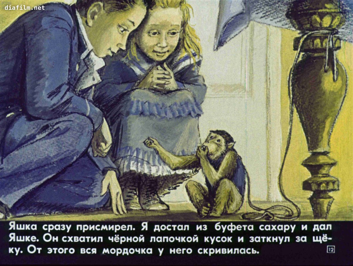 Борис Житков про обезьянку