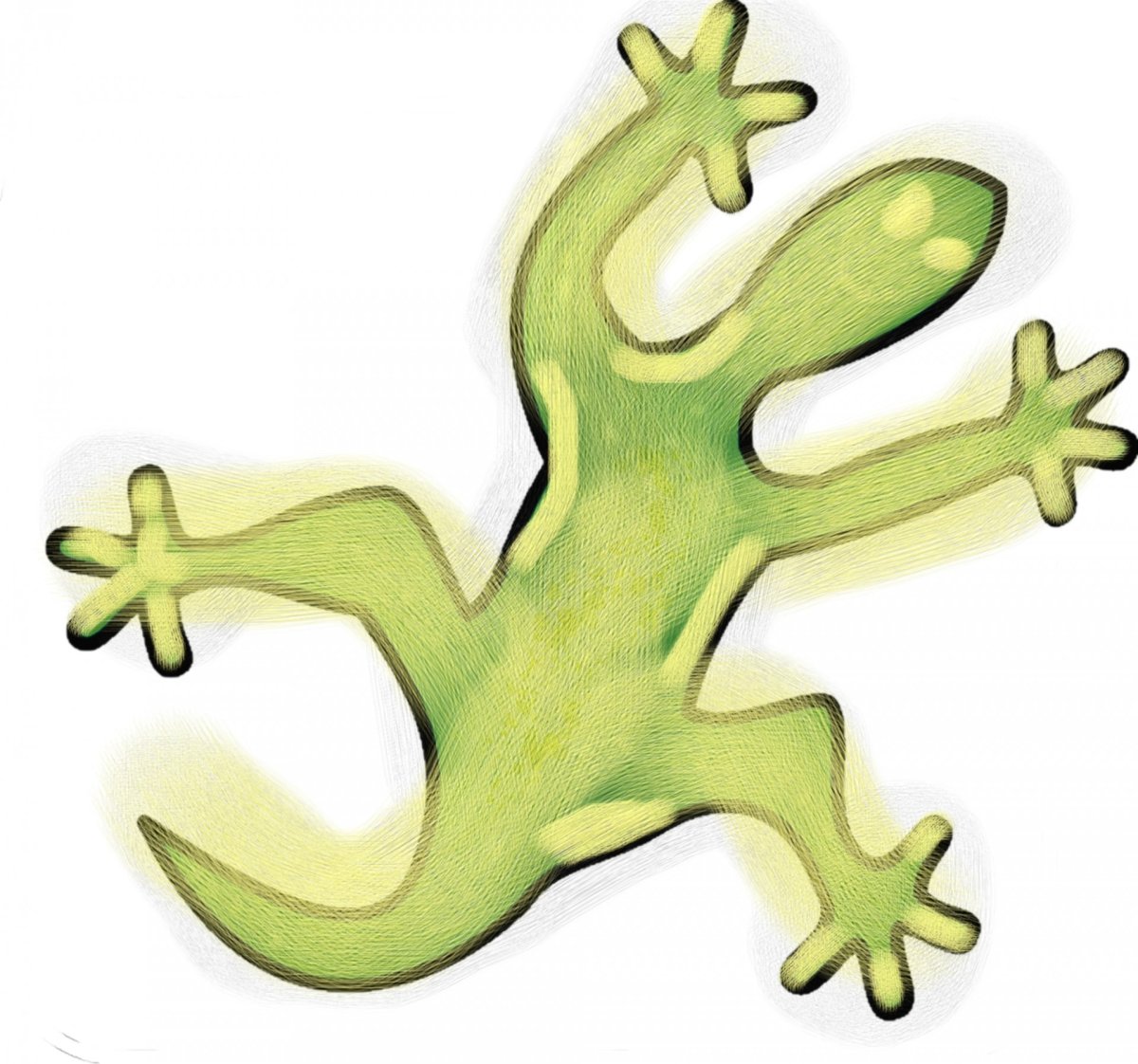 Ящерицы эскизы цветные