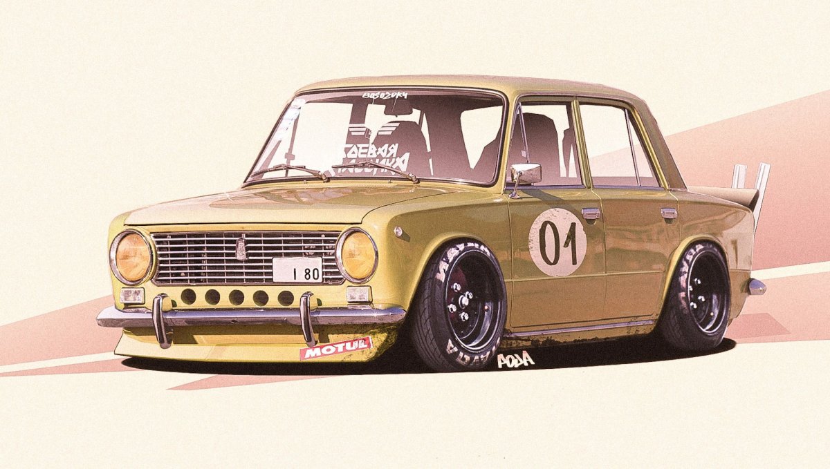 ВАЗ 2101 сбоку