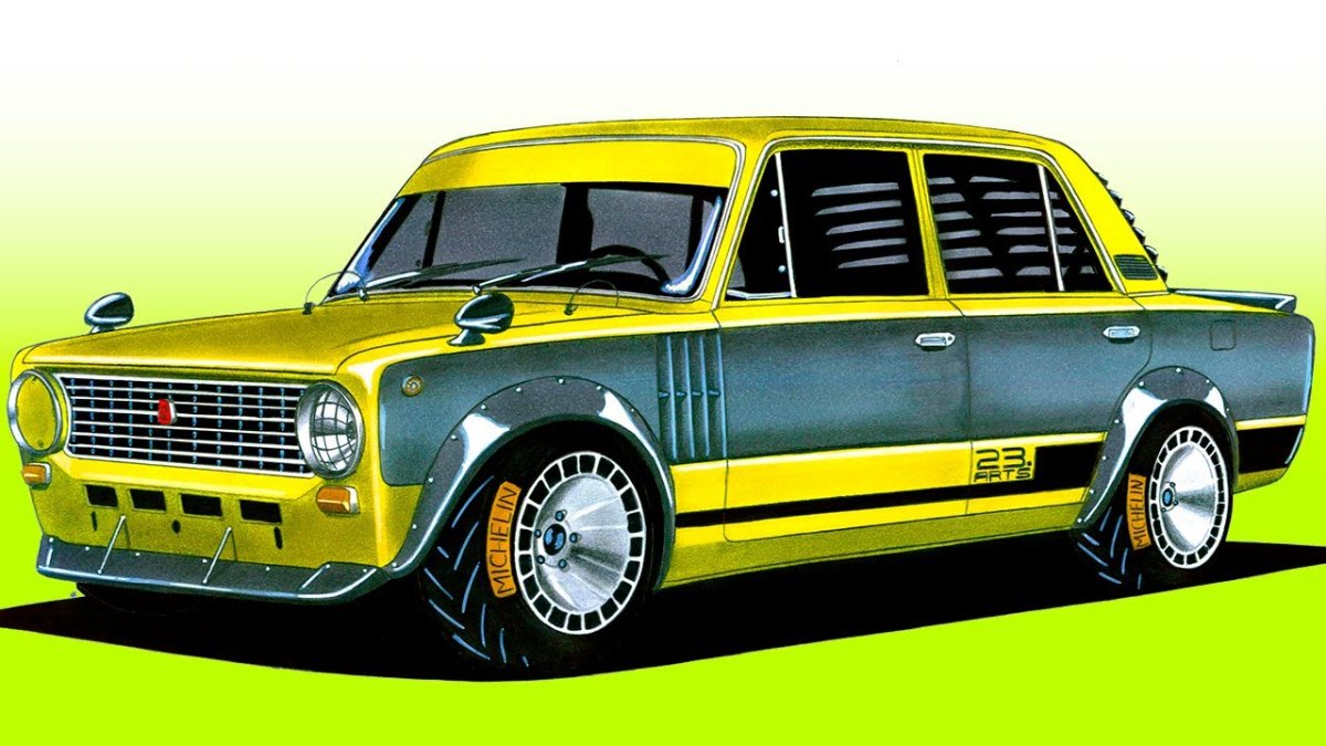 ВАЗ 2101 сбоку