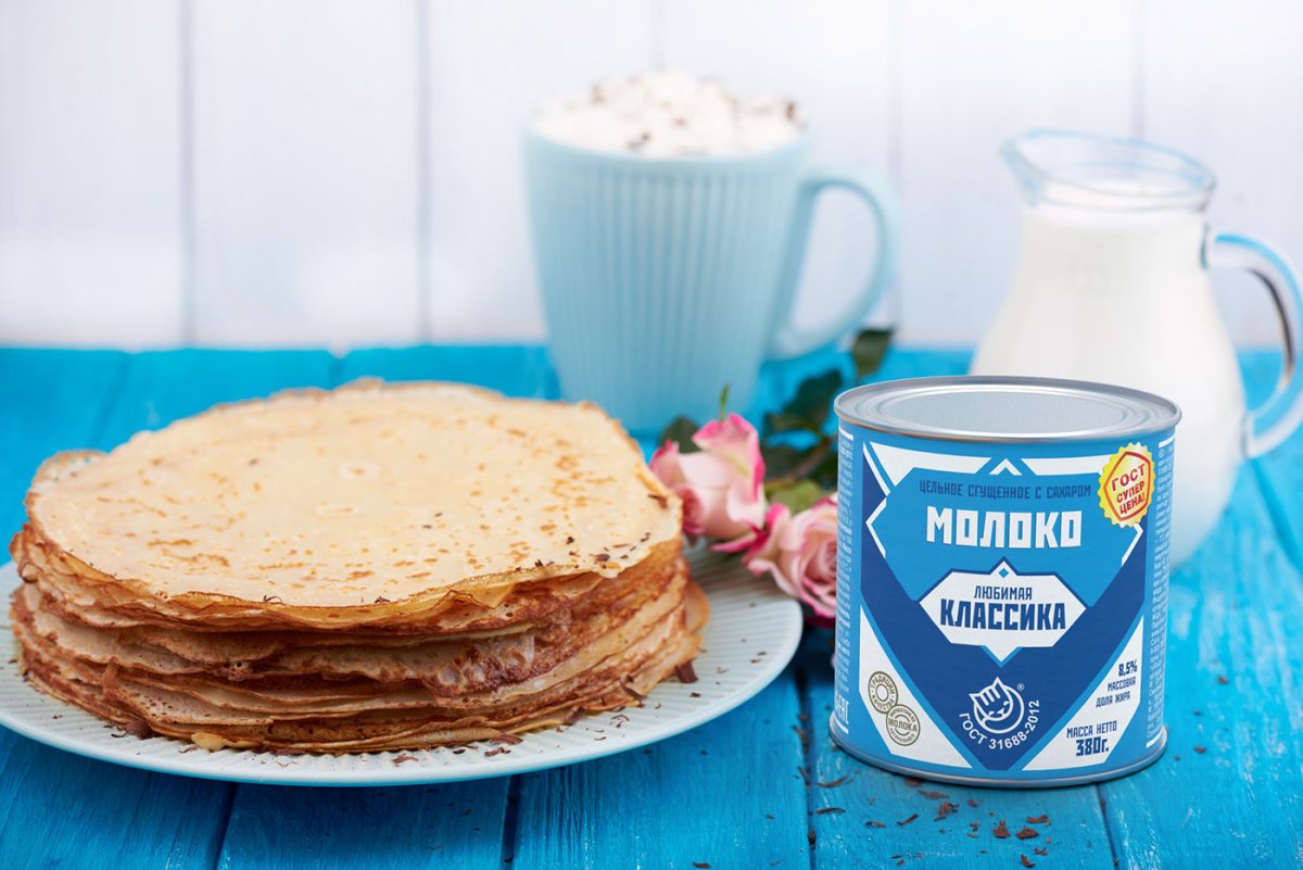 Сгущенное молоко реклама