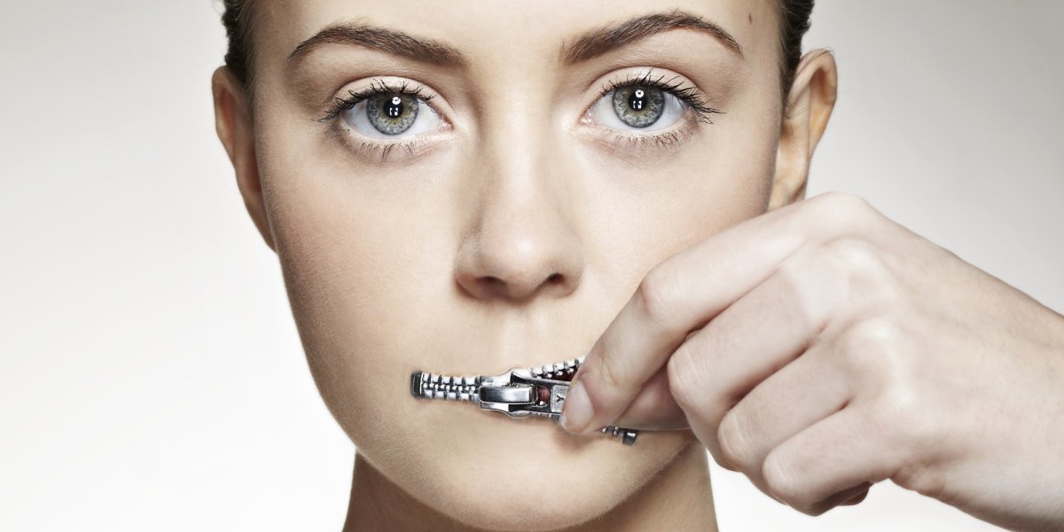 Закрытый рот рисунок