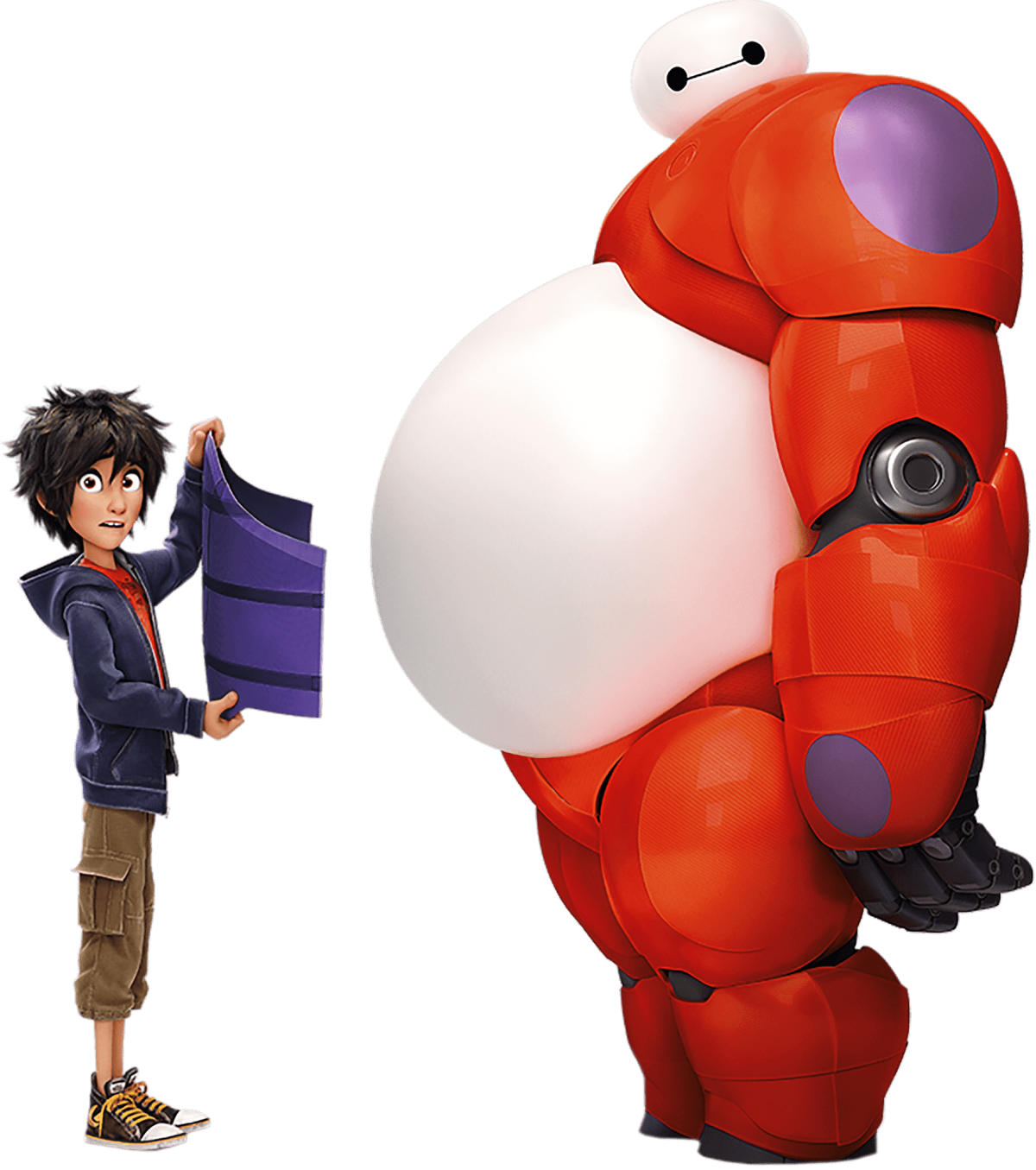 Робот Хиро из города героев