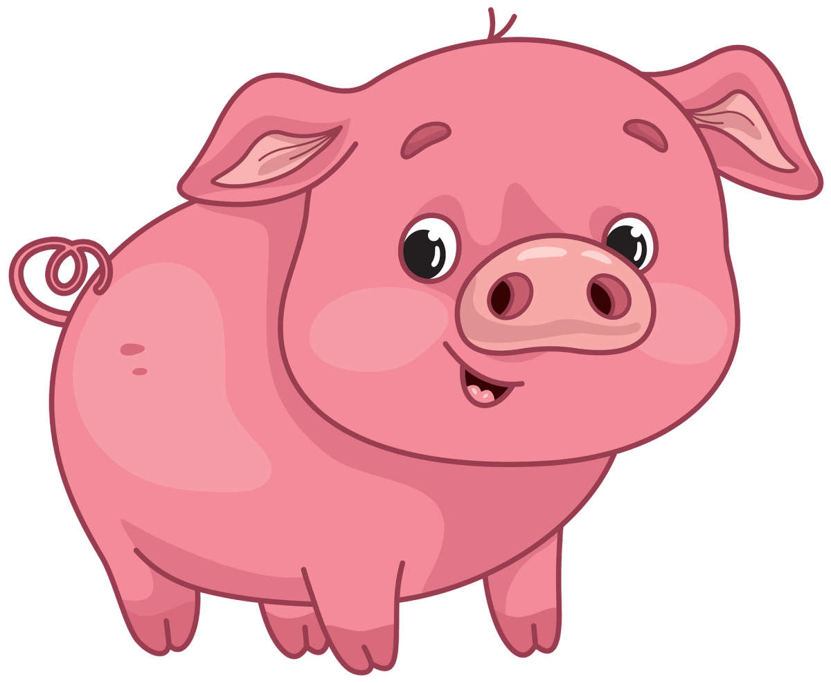 Свинья для детей