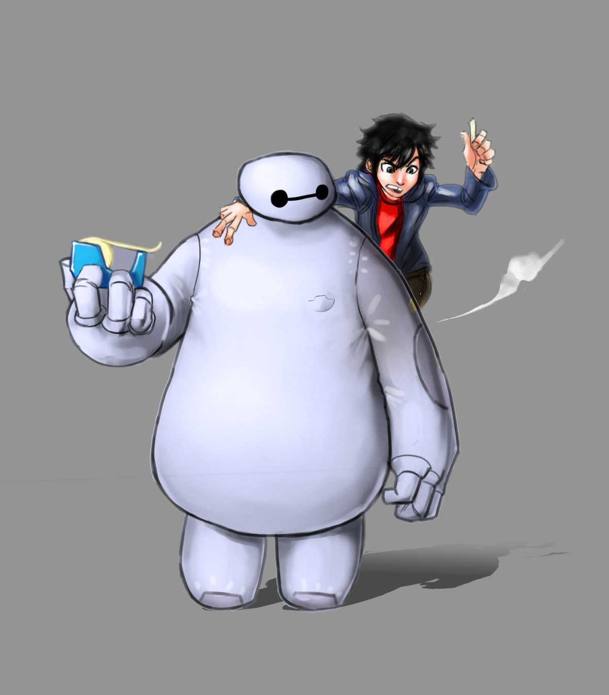 Бэймакс город героев арт