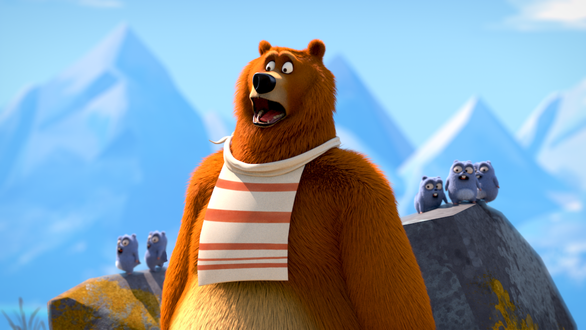 Медведь Гризли и лемминги