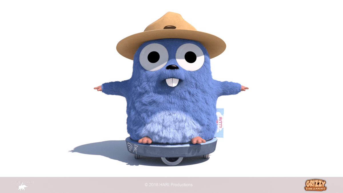 Гризли и лемминги игрушки мягкие