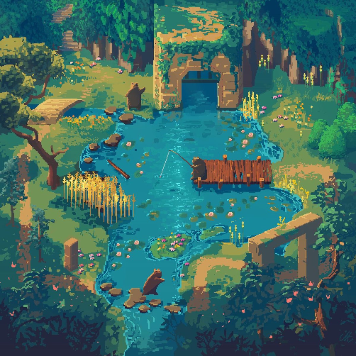 Пиксельное фэнтези