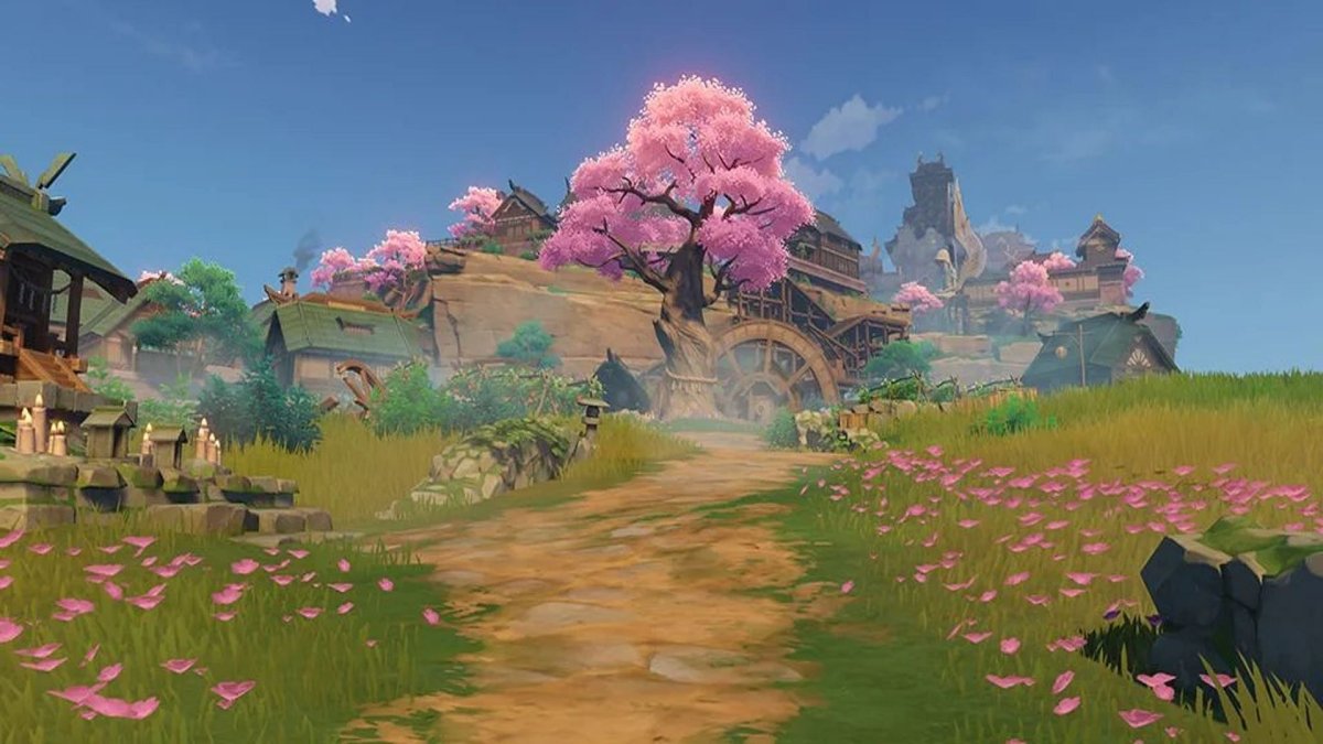 Инадзума Геншин локации