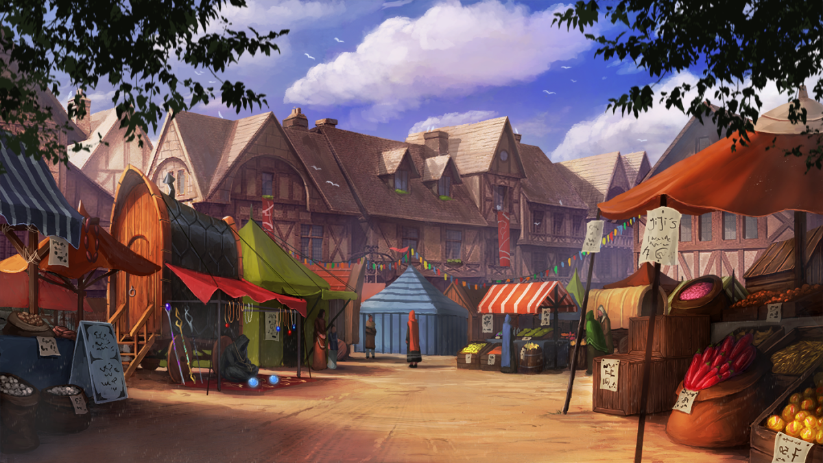 Рынок средневековье арт