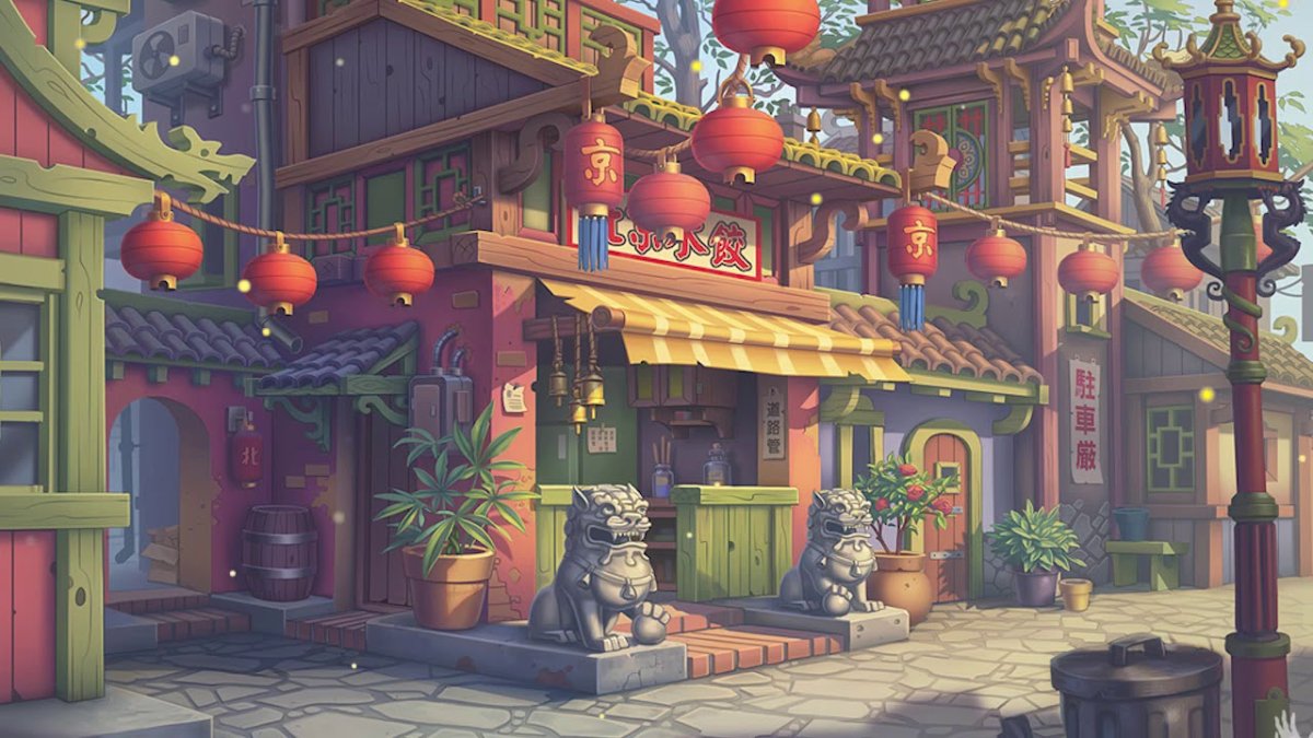 Мультяшные локации