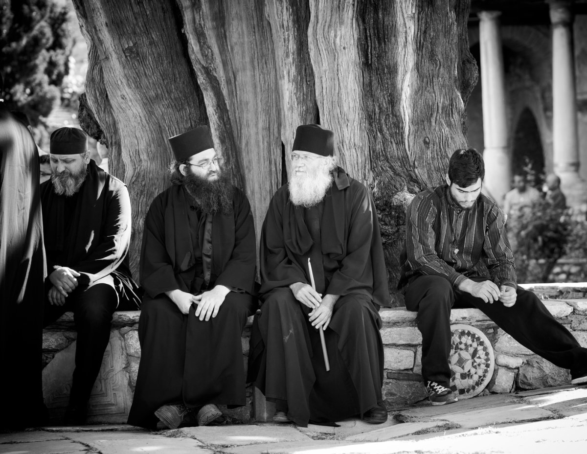 Зеленые монахи в Испании