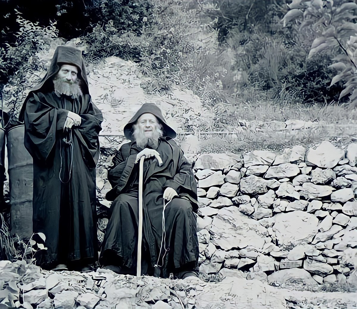 Монах Андроник Афон