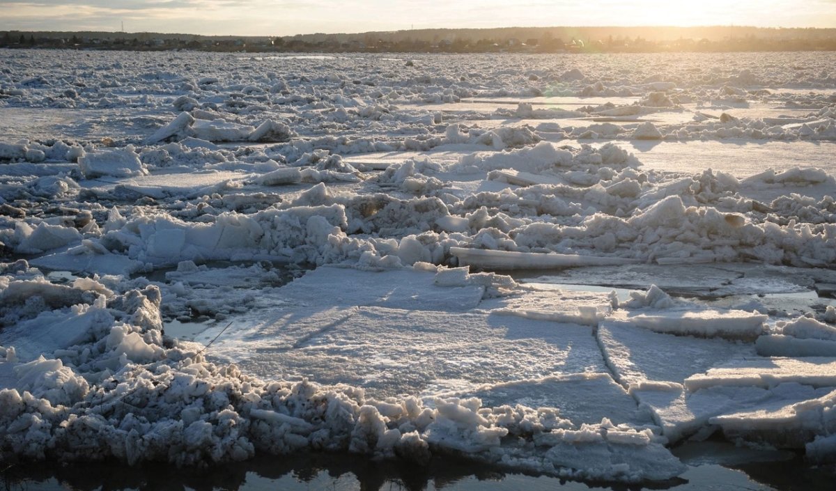 Ледоход на реке