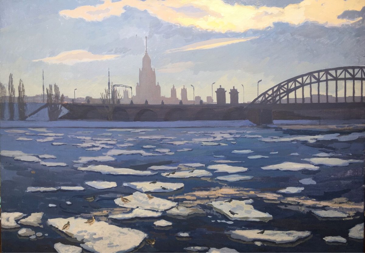 Николай Баскаков ледоход