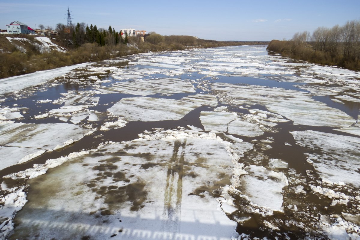 Весна в Москве