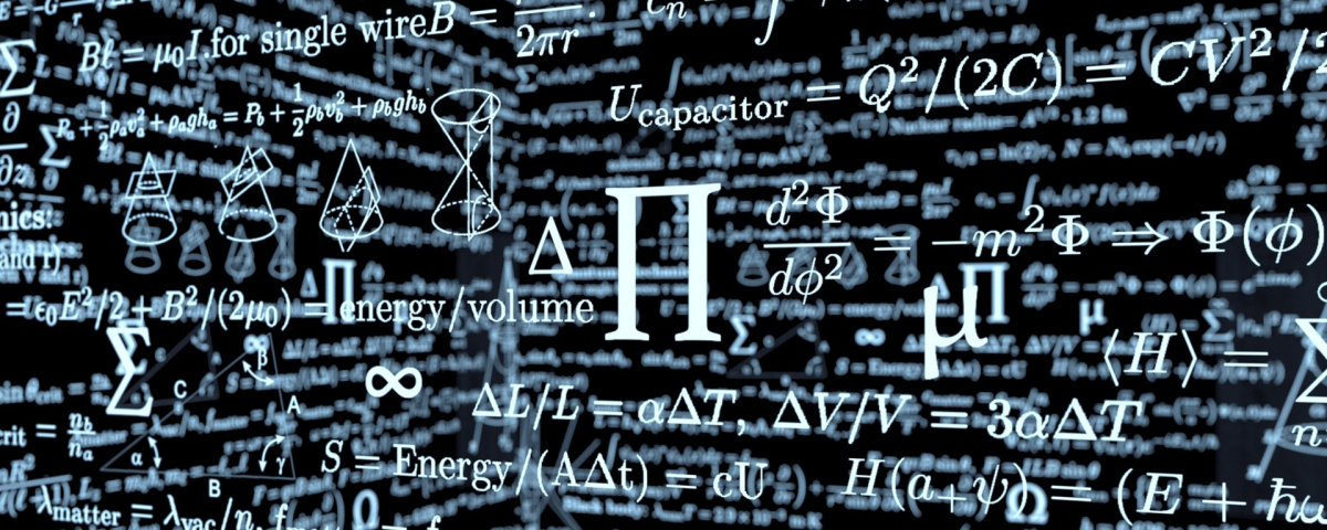Математические формулы фон