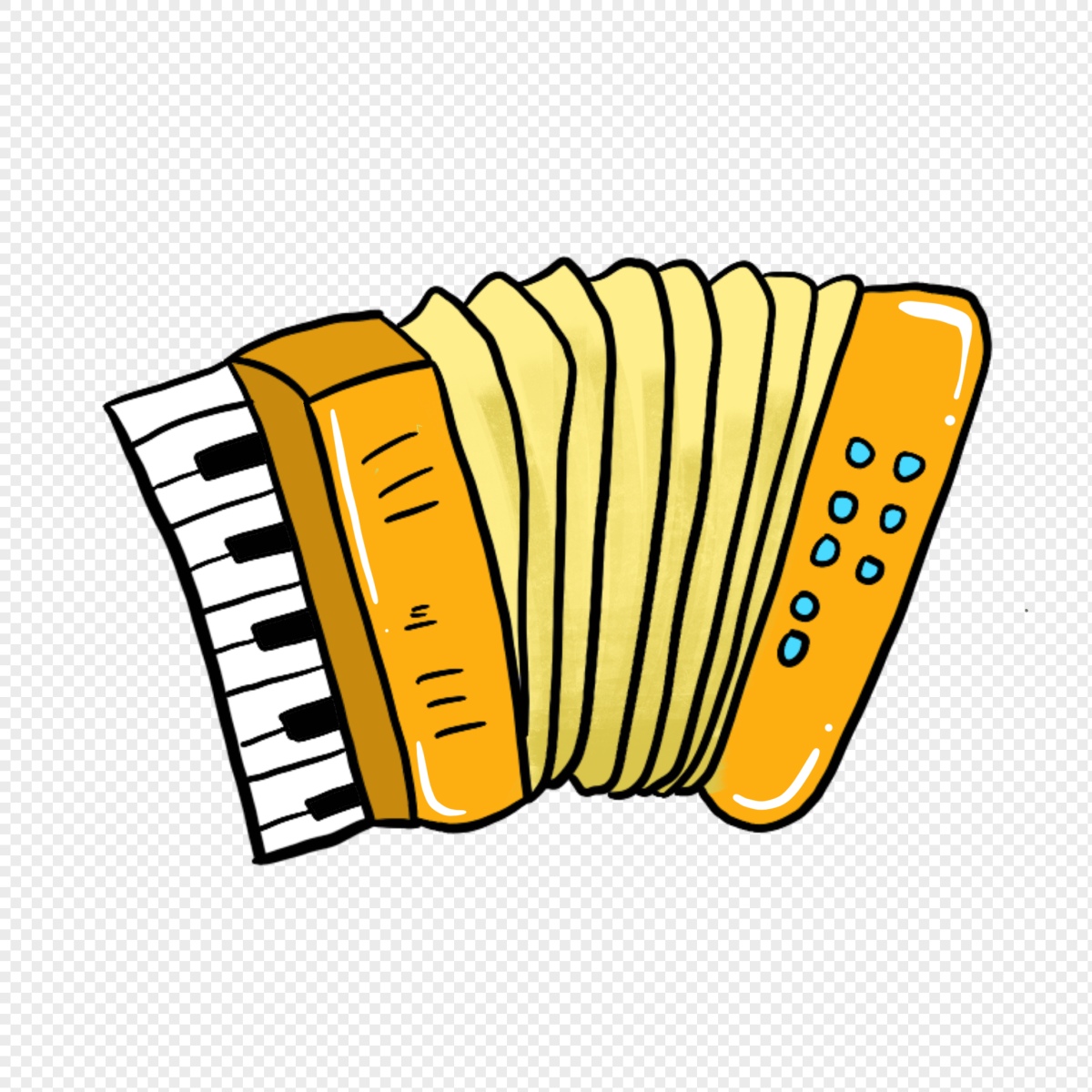 Гармонь мультяшный