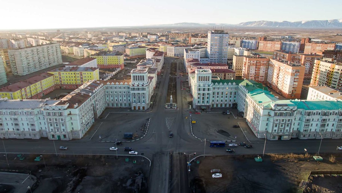 Архитектура города Норильск
