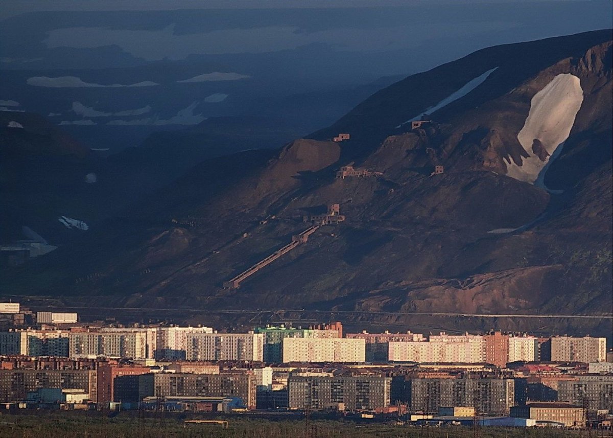 Гора Шмидта Норильск