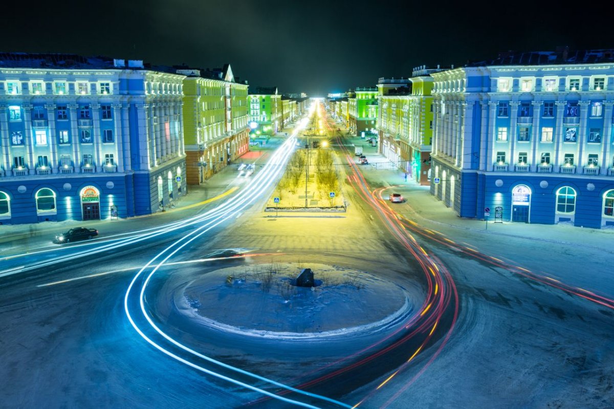 Вечерний Норильск