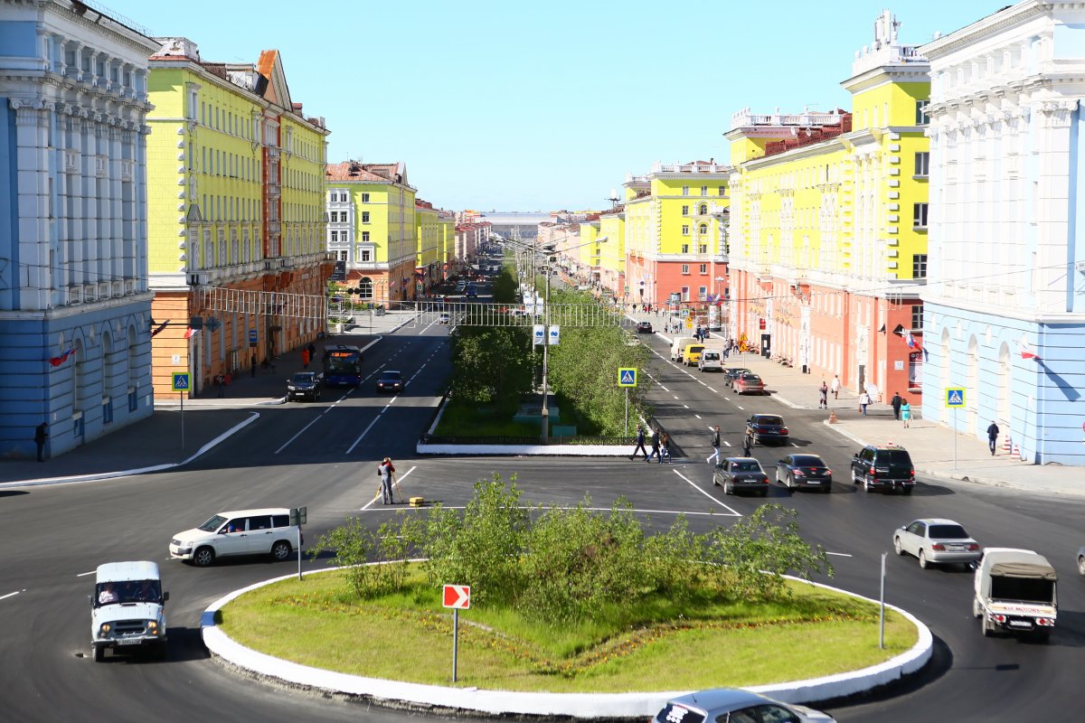 Центр Норильска