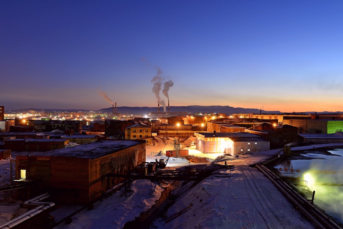 Россия город Норильск