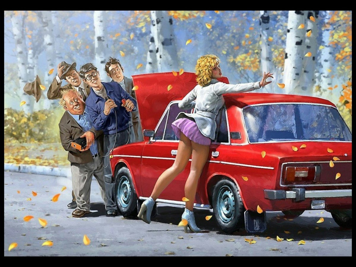 Пин ап художник Валерий Барыкин