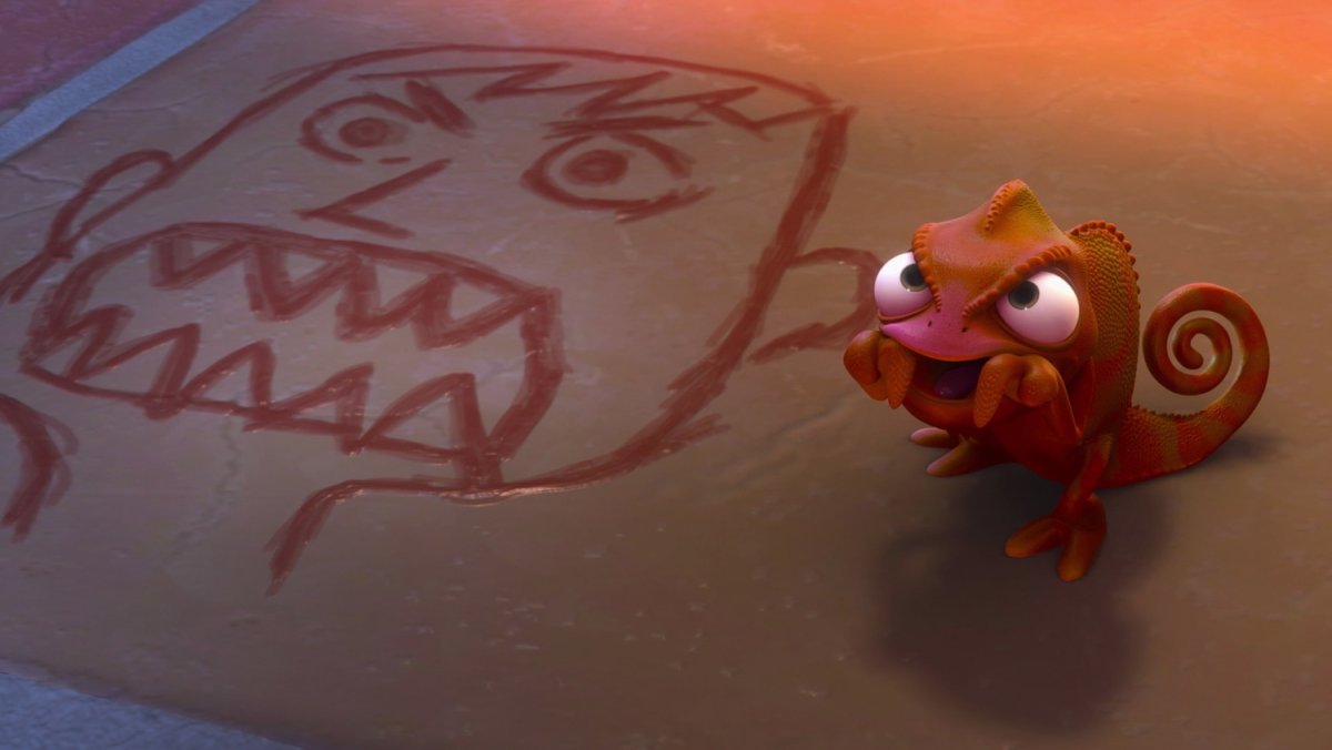 Хорек из Рапунцель