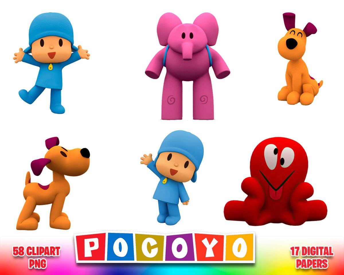 Раскраска для мальчиков Покойо