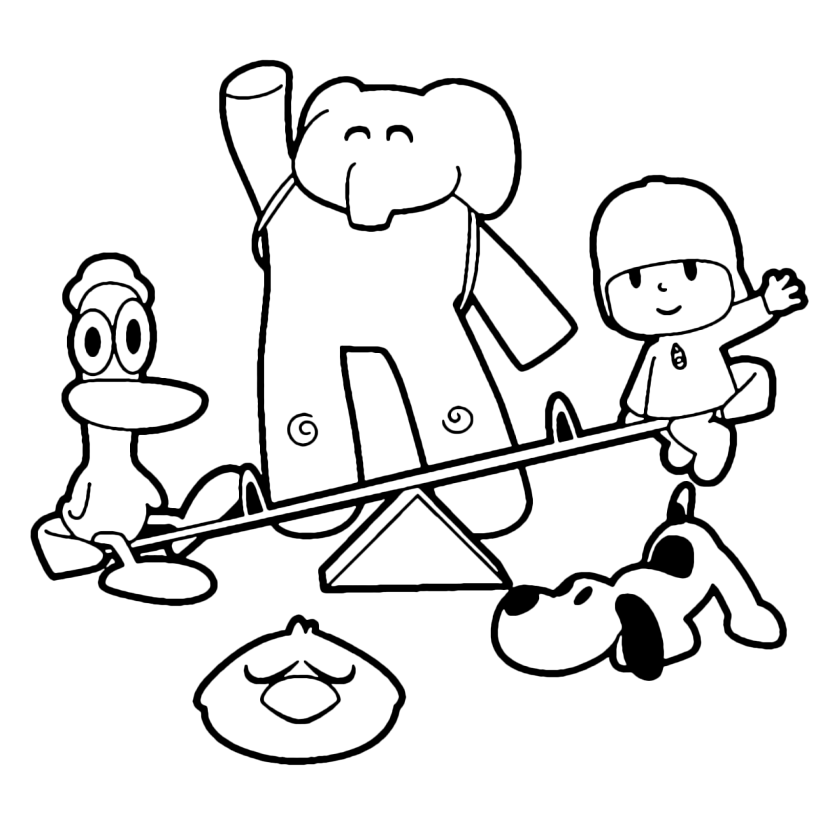 Покойо картинка для печати на торт