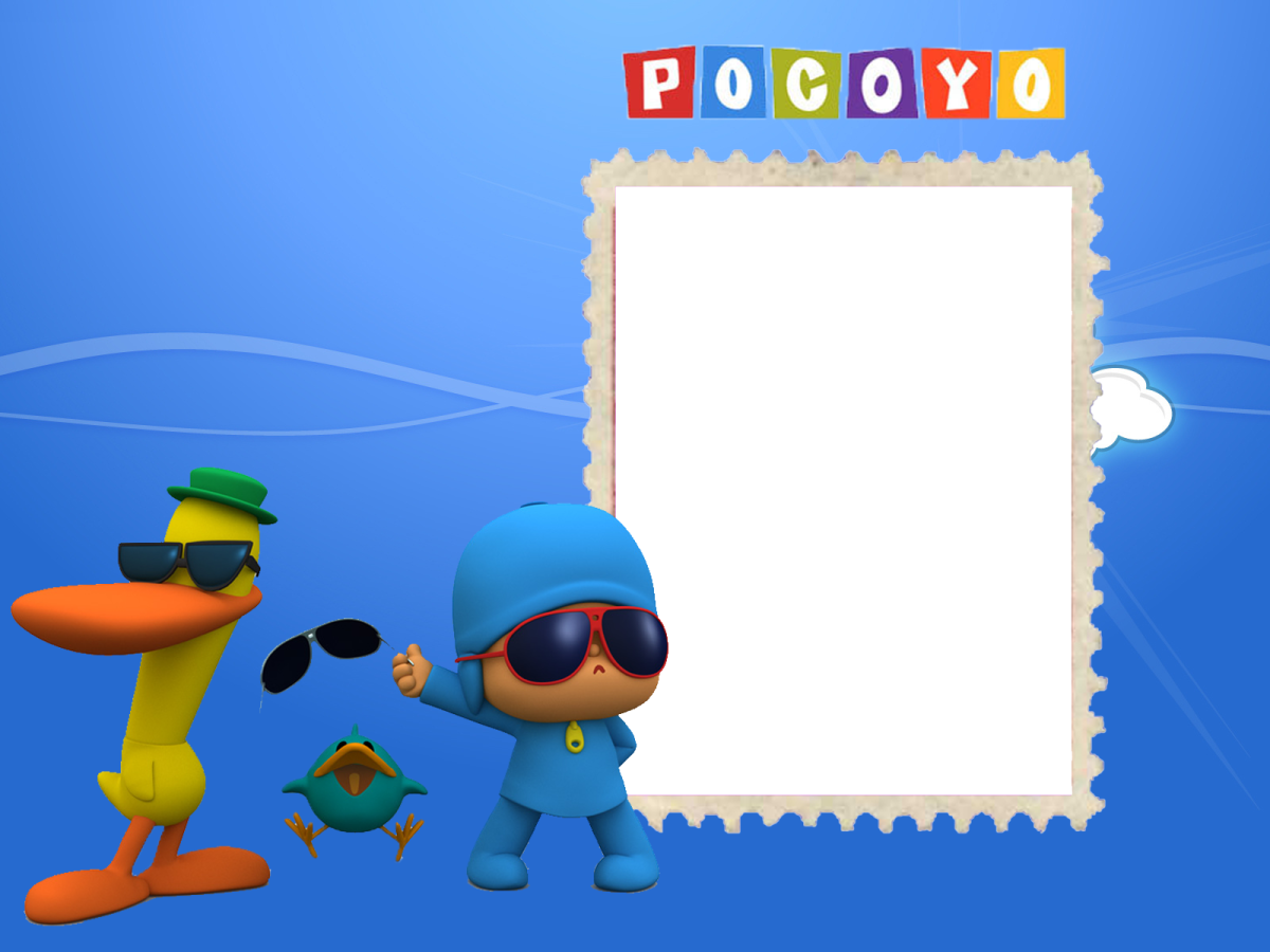 Герои мультика Покойо