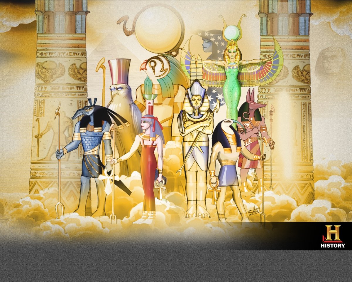 Пантеон Египта в хорошем качестве