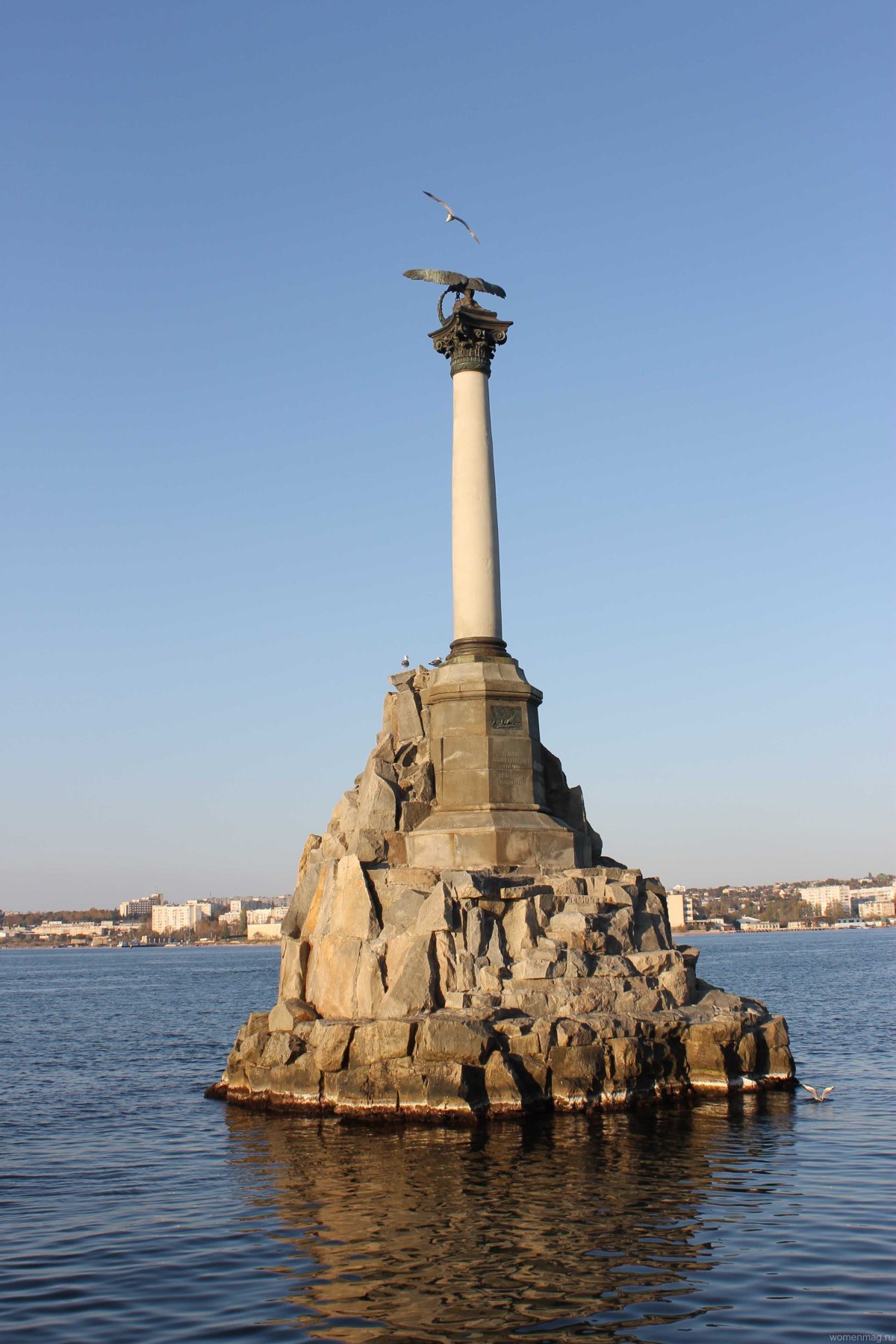 Севастополь достопримечательности памятник затопленным кораблям